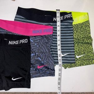 Nike pro fit bike shorts